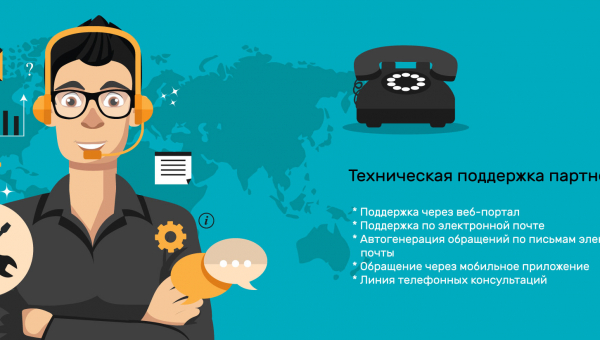 Новая система технической поддержки партнеров компании Айтида